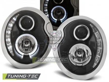 Передние фары BMW MINI (COOPER) 0(2001-2006) HEADLIGHTS DAYLIGHT fits черные