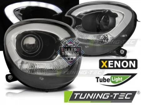 Передние фары BMW MINI (COOPER) R60 R61 COUNTRYMAN (2010-2014) XENON HEADLIGHTS TUBE LIGHT fits черные