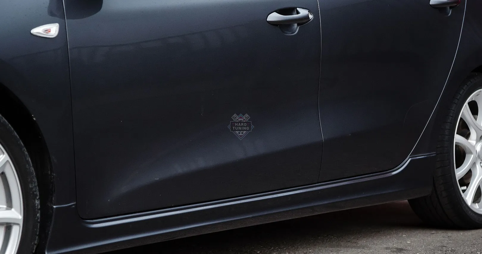 Накладки на пороги без брызговиков KIA CEED 2 JD 2012-2018