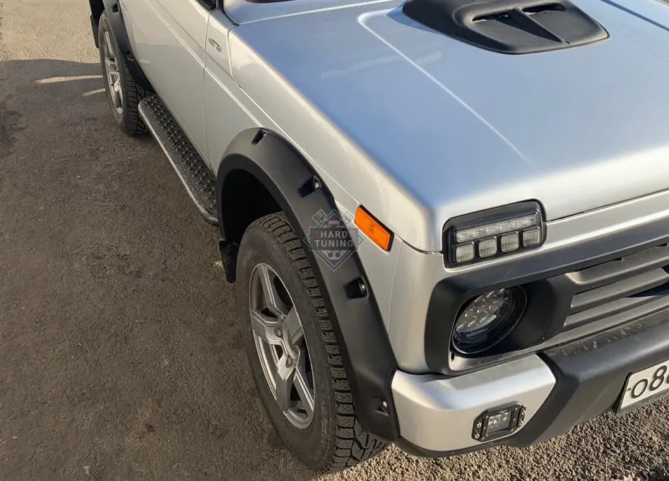 Расширители арок +40мм Lada Niva 4x4 Urban 3D (трехдверный)