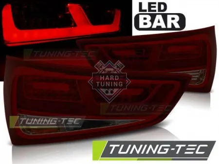 Задние фары AUDI A1 (2010-2014) LED TAIL LIGHTS fits красно-тонированные