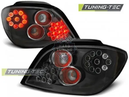 Задние фонари Peugeot 307 04.01-07 LED черные