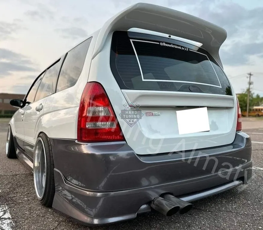 Накладка на задний бампер Cross Sport Subaru Forester SG