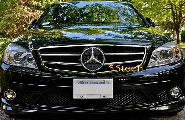 Решетка радиатора Мерседес W204 Mercedes Benz C-class W204 2007-2010 года AMG-Style.