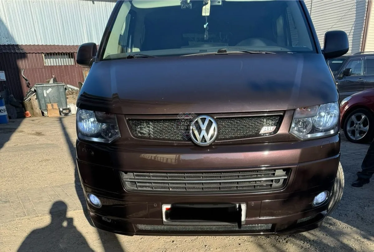 Накладка на передний бампер ABT Volkswagen T5 рестайлинг