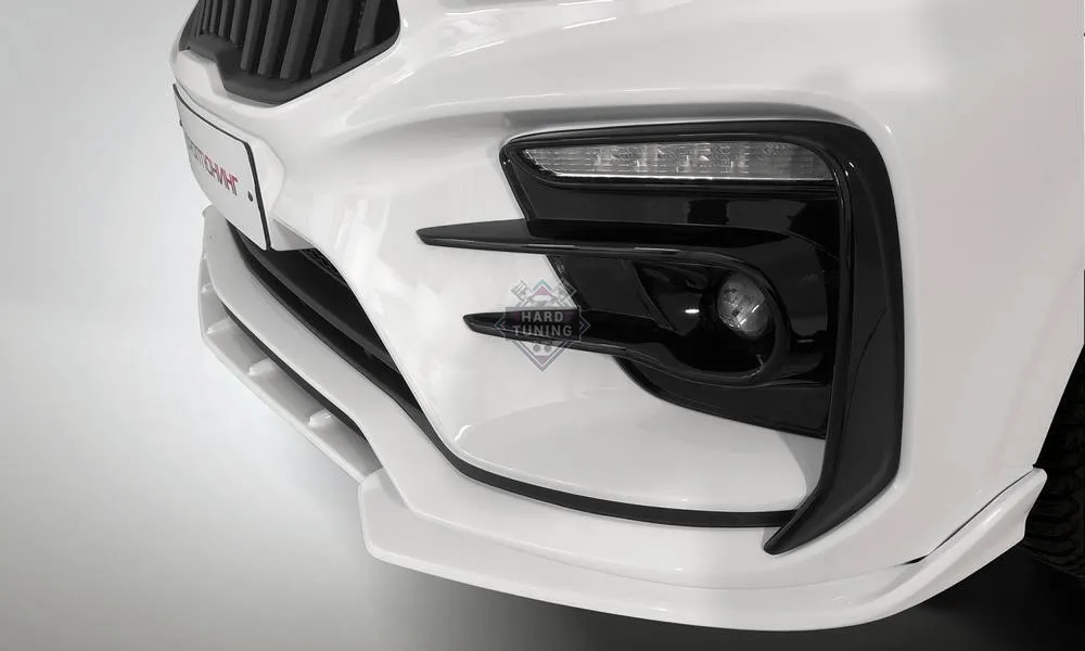 Сплиттер переднего бампера KUDOS KIA Rio 4 (2017+)