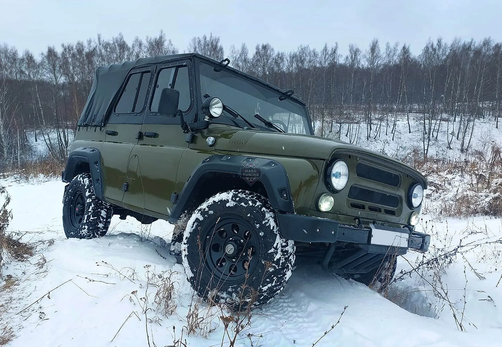 РАСШИРИТЕЛИ АРОК УАЗ Hunter +60мм