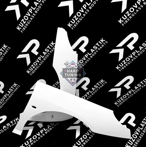 Передние крылья Peugeot 407 (2004-2011) пластиковые штатные комплект