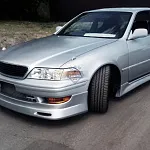 Накладка на передний бампер VERTEX Toyota Mark 2 100 дорестайлинг