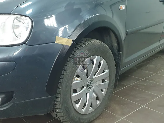 Накладка на арки Volkswagen Caddy 3 дорестайлинг