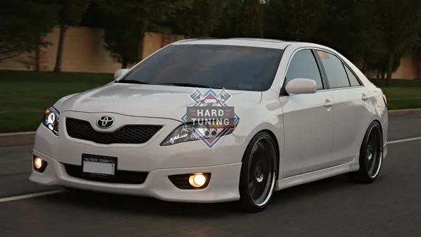 Накладка на передний бампер SPORT EDITION Toyota Camry V40 рестайлинг