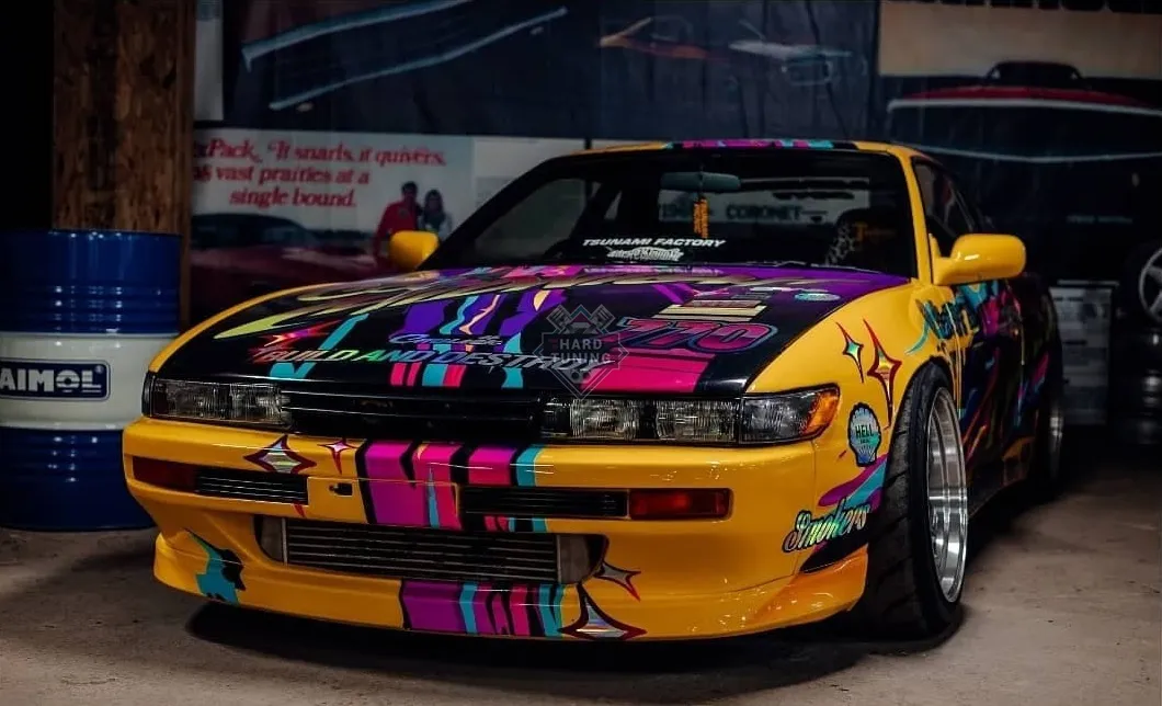 Капот пластиковый штатный Nissan Silvia S13