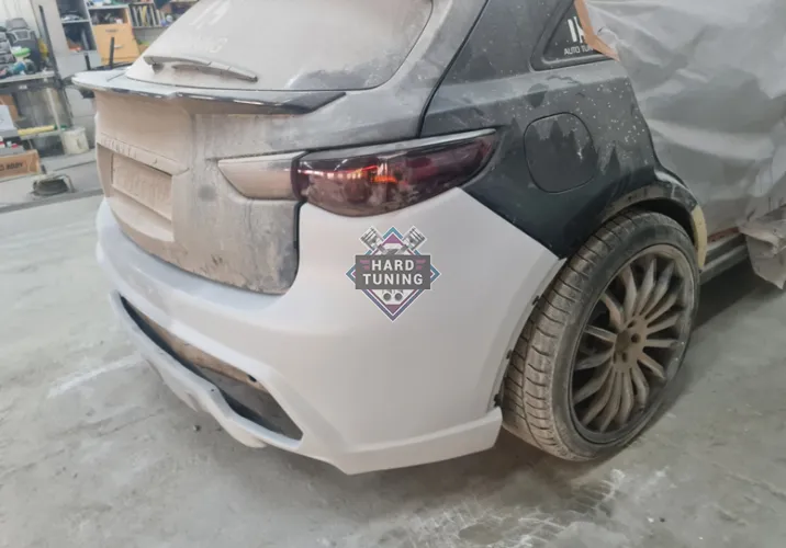 Задний бампер RENEGADE V.1 Без Расширения Infiniti FX30D/FX35/FX37/FX50 (S51)