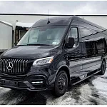 Передний бампер AMG HT Mercedes Sprinter W907 2018+ АБС ПЛАСТИК