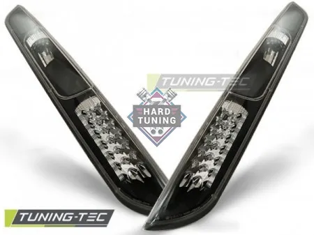 Задние фонари Ford Focus MK2 (2004-2008) Hatchback LED черные