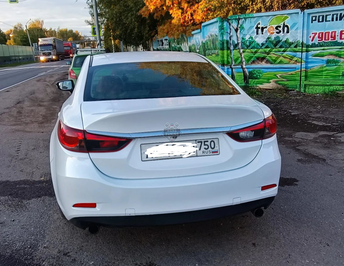 Крышка багажника V2 DUCKTAIL Mazda 6 GJ 2013-н.в.