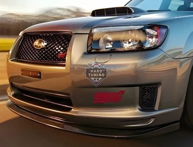 Сплиттер Lip STI Cross Sport Subaru Forester SG рестайлинг
