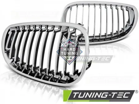 Решетки радиатора BMW E60/E61 (2003-2010) GRILLE fits хром