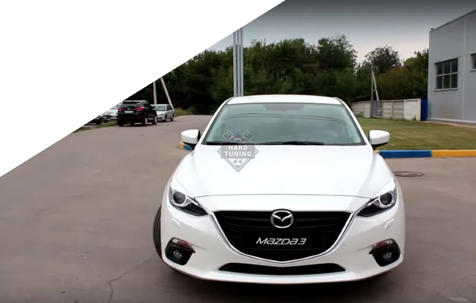 Накладки на фары (адаптивные фары) Mazda 3 BM 2013-2016