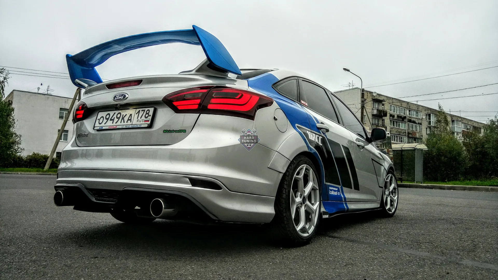 Обвес MAXTON + ZETEC Ford Focus 3 седан 2010-2015 дорест