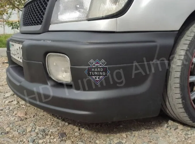Накладка на передний бампер Custom Subaru Forester SF Дорестайлинг