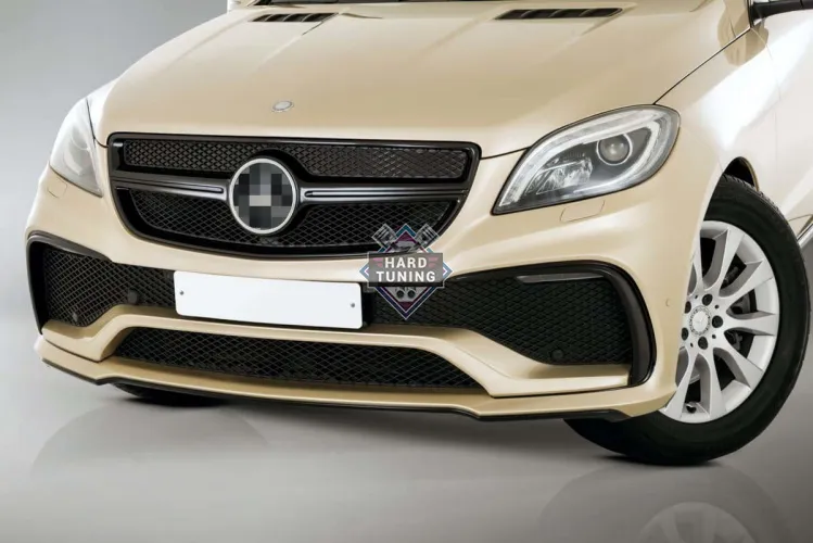 Передний бампер MR Mercedes M-Klasse (W166) АБС пластик