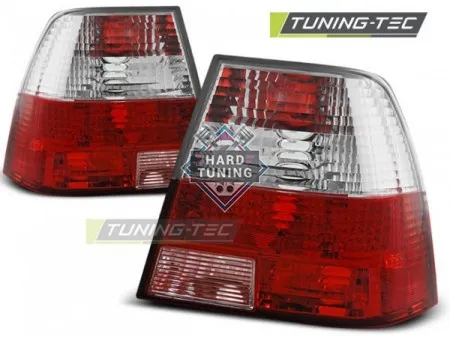 Задние фонари VW BORA (1998-2005) TAIL LIGHTS fits красно-белые