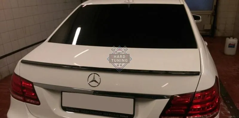 Спойлер лип тонкий Mercedes E-Class W212