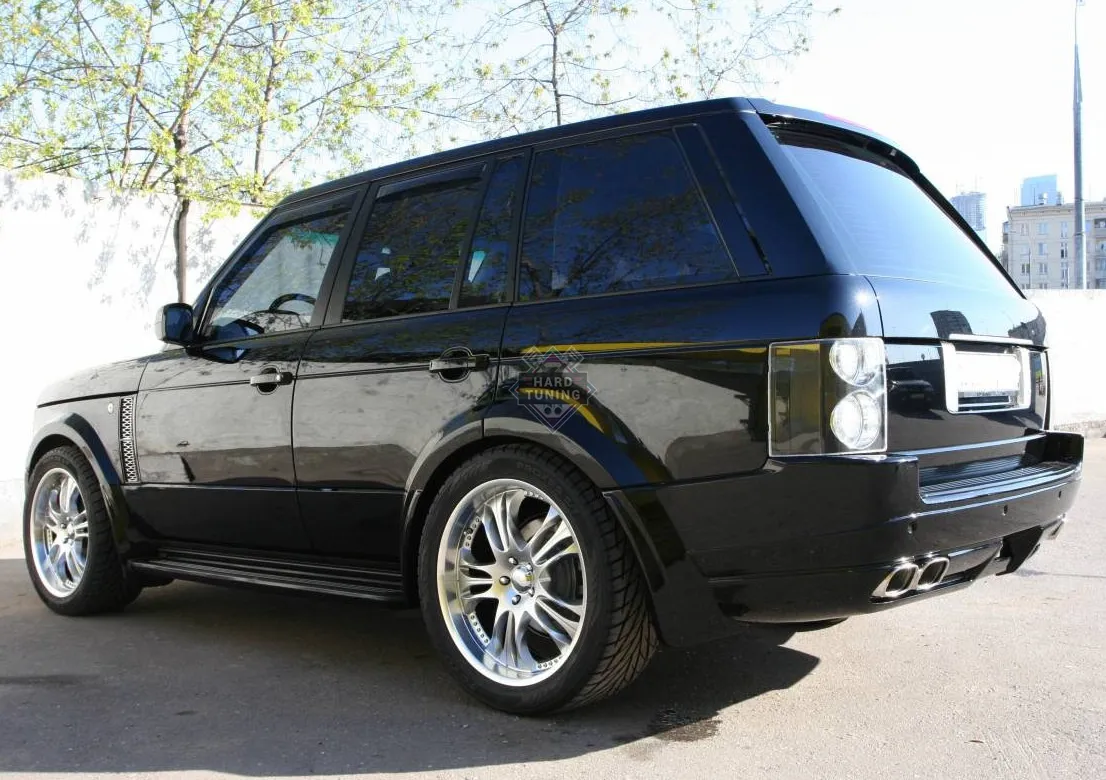 Накладка на задний бампер VERGE STYLE Range Rover Vogue L322 2005-2010