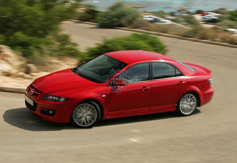 Спойлер MPS Mazda 6 GG седан ABS пластик