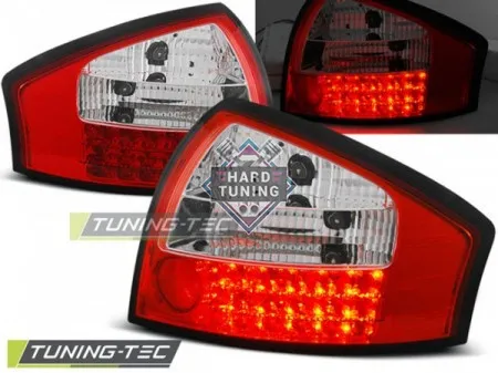 Задние фары AUDI A6 С5 (1997-.2004) LED TAIL LIGHTS fits красно-белые