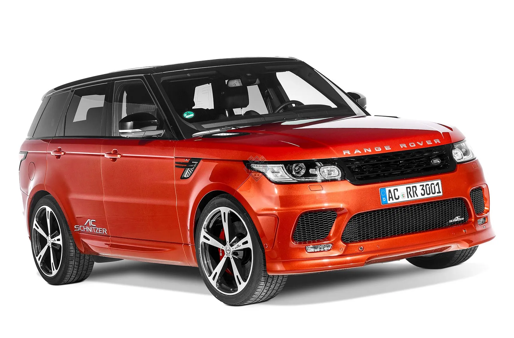 Передний бампер AC SCHNITZER Range Rover Sport 2 (L494) 2013-2017 дорестайлинг