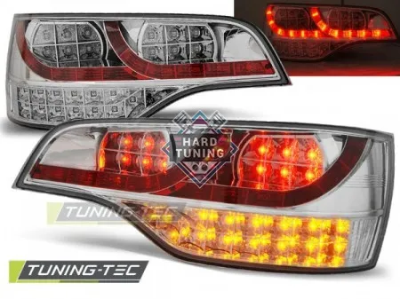Задние фары AUDI Q7 (2006-2009) LED TAIL LIGHTS fits хром