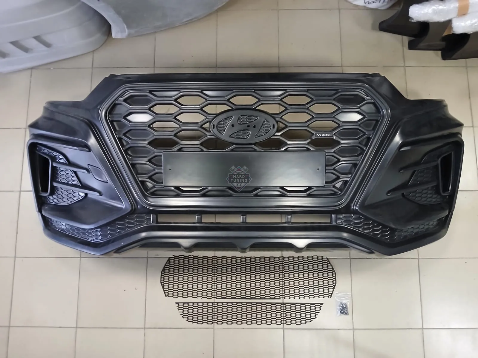 Передний бампер Excalibur Hyundai Creta АБС пластик