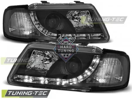 Передние фары AUDI A3 8L 1996-2000 HEADLIGHTS DAYLIGHT fits черные