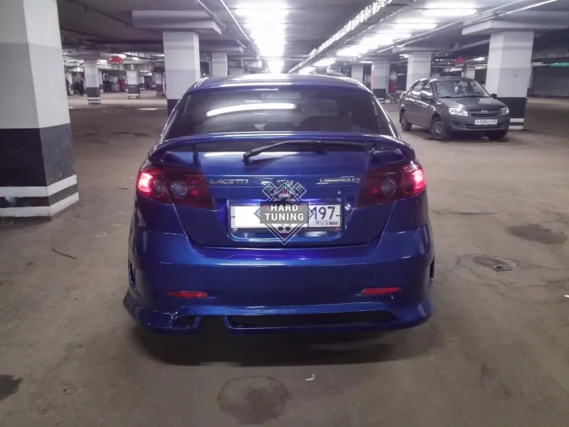 Задний бампер Chevrolet Lacetti Хэтчбек