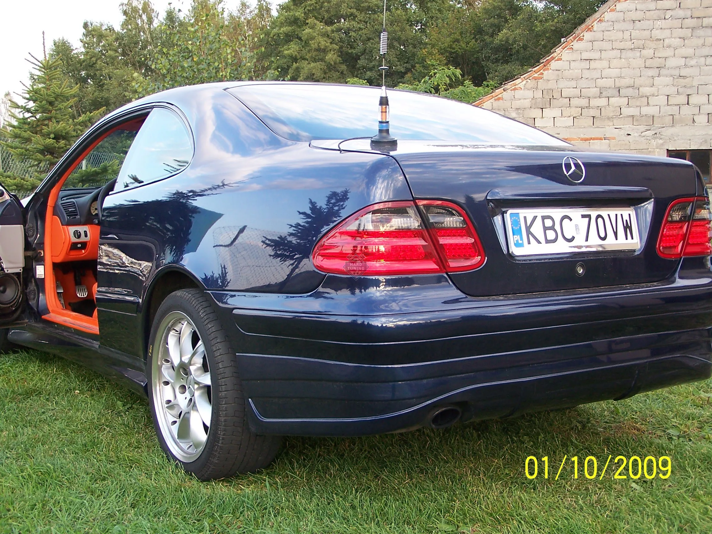 Задний бампер ST Mercedes CLK-Class W208