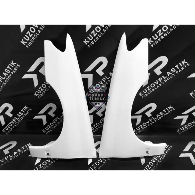 Передние крылья Peugeot 406 1995-1999 штатные пластиковые комплект