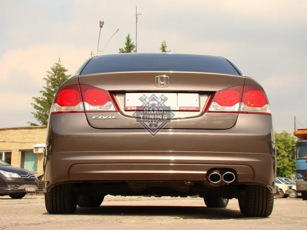 Обвес MUGEN Honda Civic 8 4D ABS пластик рестайлинг