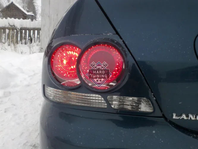 Накладки на задние фонари Mitsubishi Lancer 9 (2003-2009)