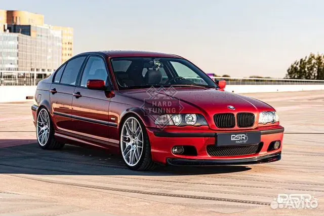 Передний бампер M-Tech 2 BMW E46 ABS
