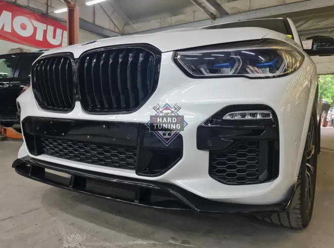 Сплиттер переднего бампера BMW X5 G05 (2018-2022)