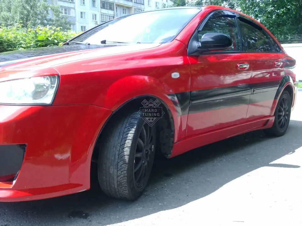 Накладки на пороги RIEGER-STYLE Chevrolet Lacetti