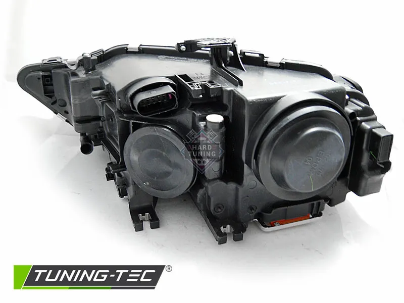 Передние фары AUDI A4 B8 12-15 HEADLIGHTS TRUE DRL fits черные