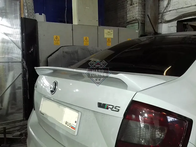 Спойлер RS Style Skoda Rapid