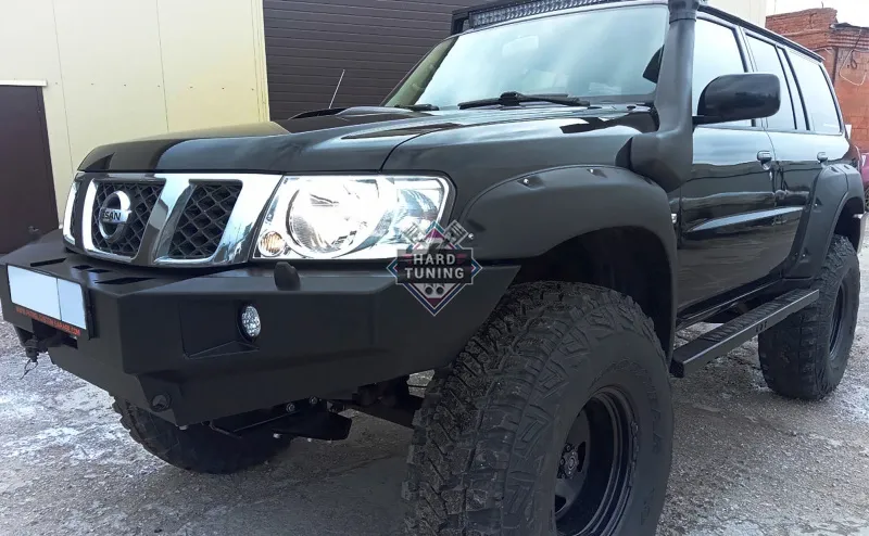 Расширители арок Nissan Patrol Y61 +85ММ (КОМПЛЕКТАЦИЯ ПОД ШНОРКЕЛЬ)