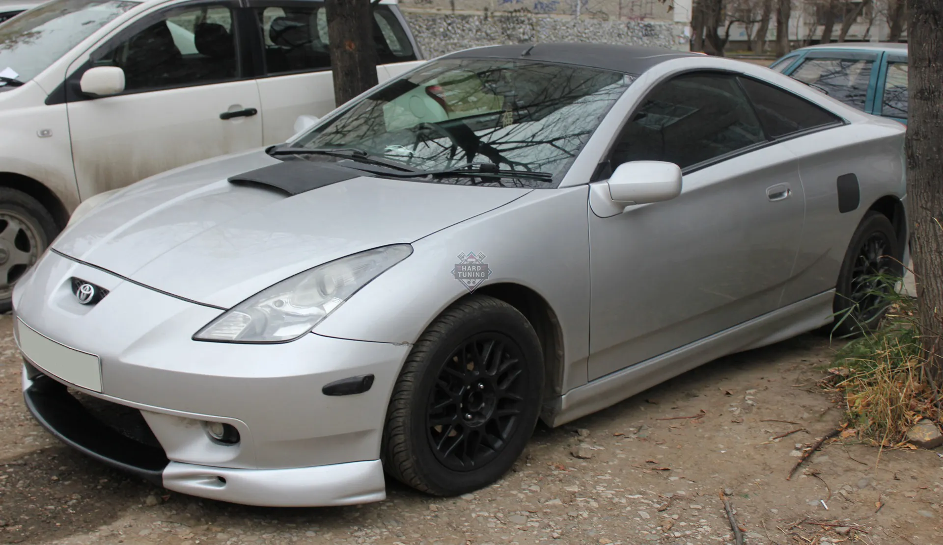 Накладка на передний бампер CARZONE MK1 Toyota Celica T23 дорестайлинг