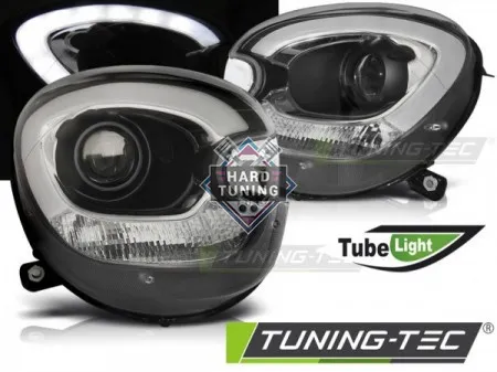 Передние фары BMW MINI (COOPER) R60 R61 COUNTRYMAN (2010-2014) HEADLIGHTS TUBE LIGHT fits черные