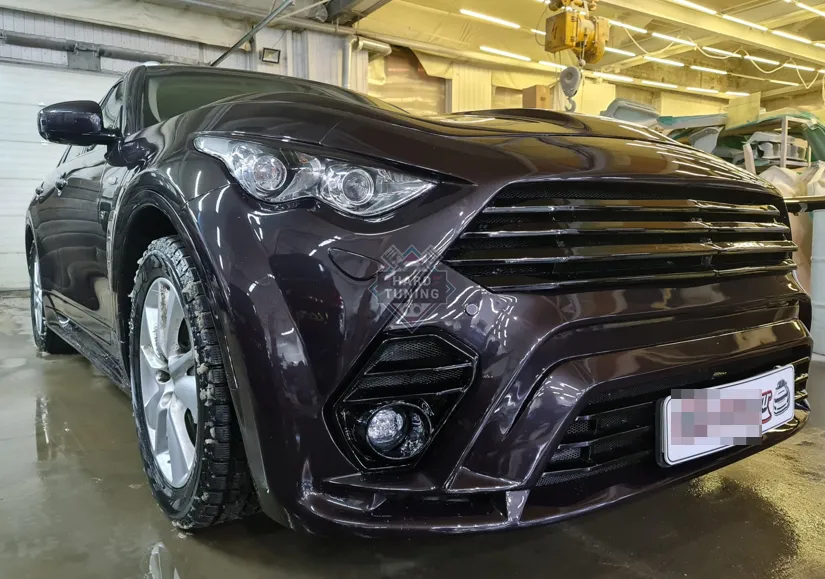 Передний бампер RENEGADE V.2 Без Расширения Infiniti FX30D/FX35/FX37/FX50 (S51)