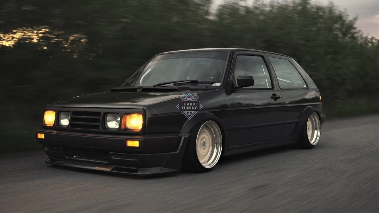 Накладка на передний бампер Kamei Volkswagen Golf 2